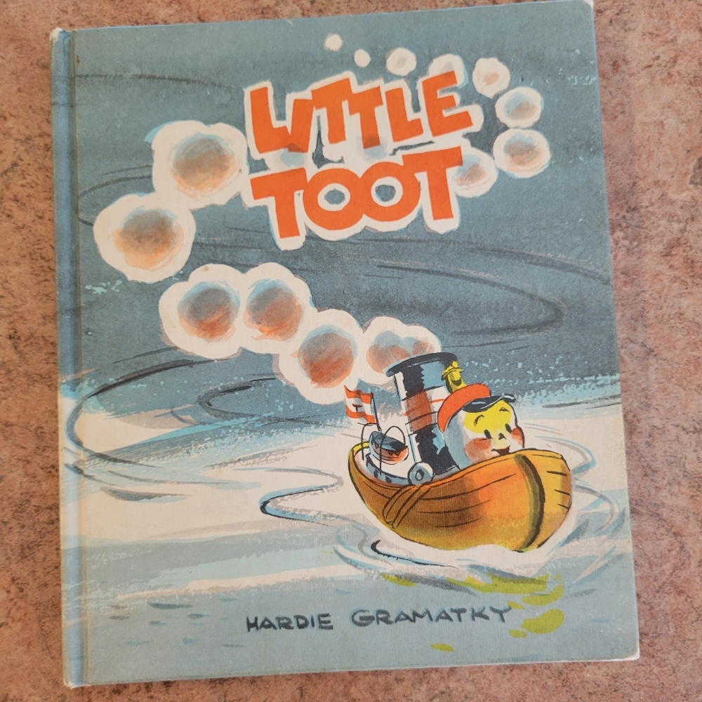Vintage Little Toot Hard Cover Book ~ 1939 1st edition ~ by Hardie Gramatky